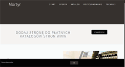 Desktop Screenshot of mortyr.com.pl